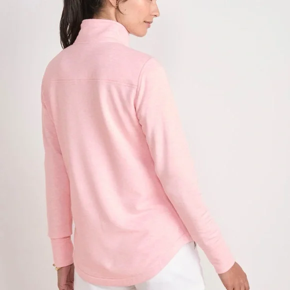 🤍Vineyard Vines Women's Soft Lilac Dreamcloth Shep Shirt/Sweater - Picture 2 of 13